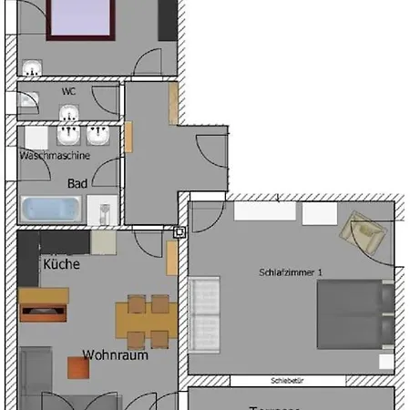 Ferienwohnung Wlan Free Parking Modern Zentral Und Natur * Hersbruck